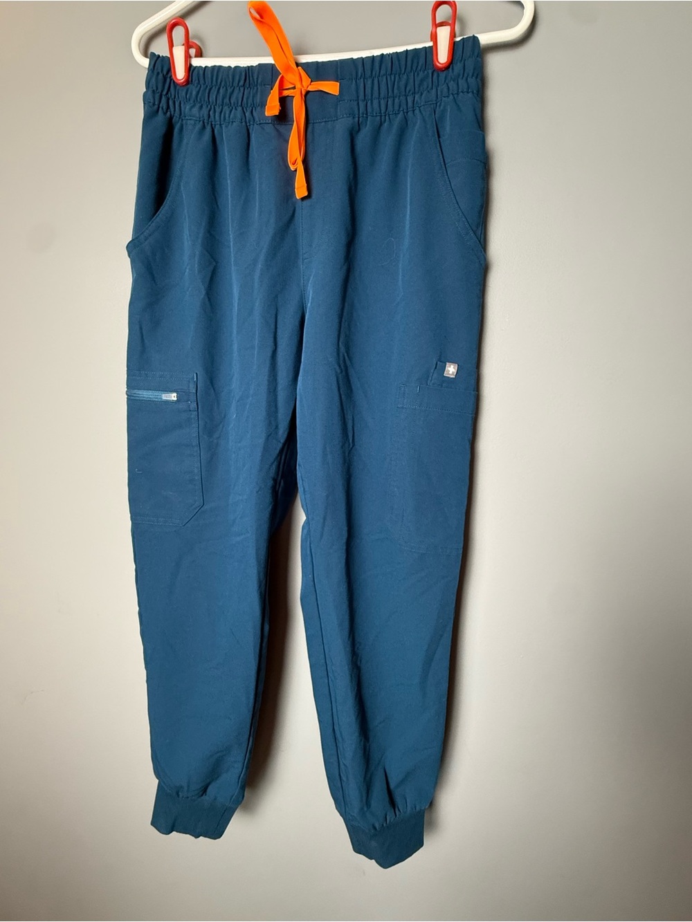 Figs Technical Collection Deep Reef Zamora High-Waisted Jogger Scrub Pants Sz SP